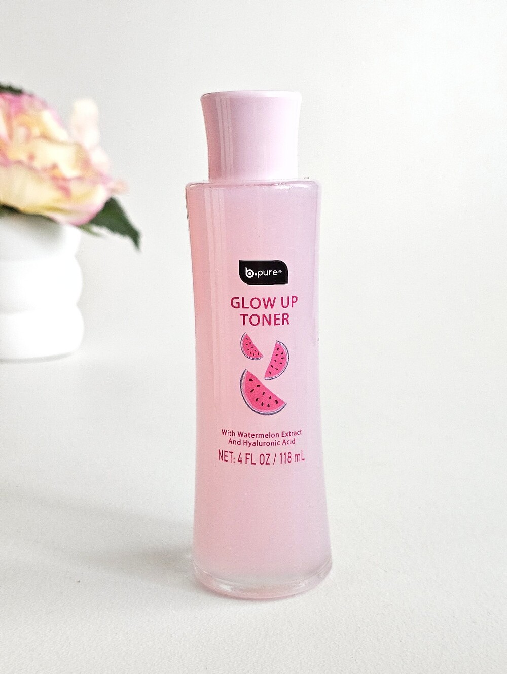 b.pure Glow Up Toner Watermelon Hyaluronic Acid 4 oz New No Box